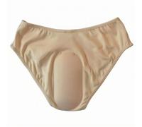 Wzmzjy Protecteur Hanche Silicone Short Élastique Coussin Protection Queue Support Masculin Adapté à l'Entraînement Loisirs Sportifs , Noir , L