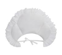 Wzmzjy Rehausse-jupe Rétro, Accessoire de Cosplay, Coussin de Tournure Victorienne élisabéthaine, AvecVolants35x25x5cm