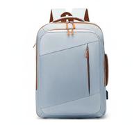 Wzmzjy Sac à Dos de Extensible Sac à Dos Ordinateur Cartable Valise Souple avec Housse Ordinateur 15pouces en Nylon Résistant et Doublure Polyester Adapté, Array, Gris Et Café, 43 32 20cm