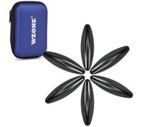 Wzone 60x18mm Aimants Forts, 6 Aimants Ovales, Jouets pour Le Bout des Doigts, Jouets pour Le TDAH, Magnet de Décompression Adaptés à l'éducation, au Divertissement.