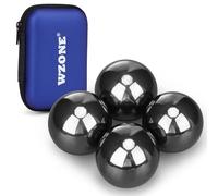 Wzone Lot de 4 boules magnétiques en ferrite de 3 cm - Contre le stress - Pour le bureau et la maison - Faites des fans et de la créativité