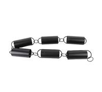 WZSASE Aluminum Alloy Rain Chain | 39.4in Cylinder Gutter Downspout Alternative | Decorative Rain Catcher for Porch/Patio/Garden