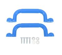 WZSASE Playground Handles | Secure Grip for Climbing Frames/Tree Houses/Playhouses | Large Sturdy Handles for Youngsters ' Playset & Outdoor Equipment (Blue)