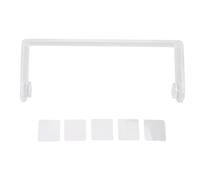 WZSASE Porte-serviettes en papier sous armoire | Unité de distribution de rouleaux d'acrylique adhésif | Organisateur de cuisine/salle de bain/armoire peu encombrant | 11,5 pouces, (Transparente)