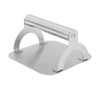 WZSASE Stainless Steel Meat Press & Burger Maker | Uniform Round Patties for Home Kitchen/Restaurant Grill | Robust Squid Flattener & Food Press Tool
