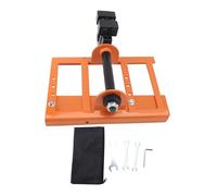 WZSASE Vertical Chainsaw Mill Guide | Sturdy Iron Lumber Cutting Attachment | Portable Sawmill for Builders/Woodworkers | Compatible with Most Chainsaws (Orange Jaune)