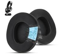 Wzsipod Coussinets de rechange en gel rafraîchissant pour casque Steelseries Arctis Nova Pro sans fil/Arctis Nova Elite (ne conviennent pas à d'autres modèles), épais et confortables (noir)