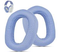 Wzsipod - Coussinets de rechange en tissu maille pour casque de jeu sans fil Logitech G435 Lightspeed, tissus respirants et matériaux en mousse (bleu)