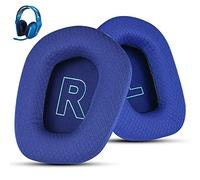 Wzsipod Coussinets en Tissu Premium pour Casque Logi Tech G733, Compatibles avec G335 - Confort Durable et Qualité Supérieure, Oreillettes de Remplacement pour Gaming (Bleu)