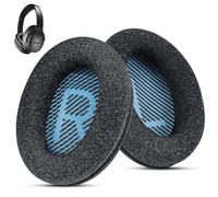 Wzsipod Fabric Comfort Coussinets d'oreille de Remplacement en Tissu pour Bose QuietComfort 35 / QC35II - Compatible avec QC45 QC35 QC25 QC15 QC2 AE2 AE2i AE2w SoundLink & SoundTrue