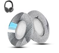 Wzsipod QuietComfort 35/QC35 II Coussinets de Rechange en Gel rafraîchissant pour Casque Bose, compatibles avec QC45 QC35 QC25 QC2 QC15, AE2 AE2i AE2w, SoundTrue et SoundLink Series (Blanc)
