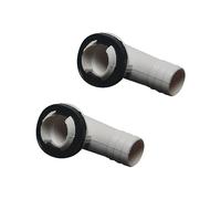 WZTHLF Lot de 2 connecteurs de tuyau de vidange pour climatiseur - Raccord coudé - Outil de réparation