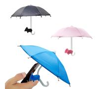 WZTTDM 3PCS Tableau du tlphone pliable Umbrel de tlphone portable pour Sun Shad avec support mobile de support de ventouse avec conception d'