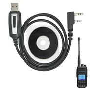 WZWZO Programming Cable pour Ba-ofeng, Baof-eng UV-5R, Ba-ofeng UV5R, Talkie Walkie Câble de programmation USB 2 broches,Compatible avec les séries Baof-eng UV-5R/5RA Plus/5RE, BF-888S