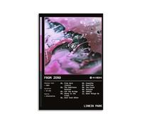 WZXGYM From Zero-Linkin Park Poster décoratif imperméable à l'huile en tissu d'art moderne ameublement de maison, chambres, bureaux, murs, excellent cadeau 40 x 60 cm, style sans cadre