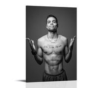 WZXGYM Matthew Centrowitz Jr. Poster décoratif imperméable en tissu peinture à l'huile art moderne ameublement de maison, chambres, bureaux, murs, excellent cadeau, 30 x 45 cm, style cadre