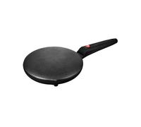 Wzxhew # Crêpière instantanée de 20,3 cm - Poêle électrique antiadhésive - Contrôle automatique du thermostat - Longue poignée - Portable - Pour crêpes et chapati (D, taille unique)