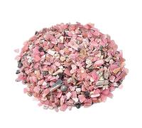Wzxhew # Petites pierres de rivière polies pour aquarium ornemental, gravier pour plantes succulentes en pot, bonsaï, jardin féerique, projet de bricolage, 100 g (rose, taille unique)