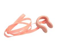 Wzxhew # Pince-nez de natation avec cordon en latex confortable pour enfants et adultes (rose, taille unique)
