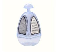 Wzxhew # Râpe en acier inoxydable - Déchiqueteuse à main - Râpe à légumes - Quatre râpes - Outils de cuisine multifonctionnels - Râpe multifonction - Moulins à fromage (transparent, taille unique)