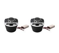 Wzxksoac 2X Bouton de Commande de Volant sans Universel pour Voiture avec Fonctions LED à 8 Touches pour Voiture Android Navi Lecteur Automatique