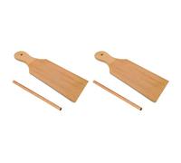 Wzxksoac 2X Table de Beurre en Bois de Nouilles et Sucettes Glacées pour Préparer Facilement des Pâtes Maison et Un Plateau de Pâtes AU Beurre Antiadhésif Rouleau de Gnocchis