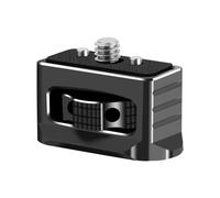 Wzxksoac Adaptateur de Vis de Localisation 1/4" Universel avec Vis 1/4", Broches à Ressort Double, Trou de Localisation 1/4" pour Bras Magique.