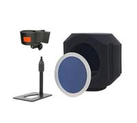 Wzxksoac Écran D'Isolation Sonore pour Microphone, Bonnette en Mousse Cylindrique pour un Son Clair, pour Enregistrements Audio Clairs C.