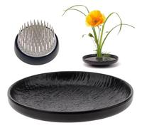 Wzxksoac Ikebana Art Floral pour Arrangement Floral pour Bureau Décoration à Domicile Vase Ikebana Japonais pour Kit de Grenouille à Fleurs