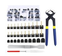 Wzxksoac Kit de Remplacement pour Talons Hauts, Chevilles en Forme de U de 8 Mm/9 Mm/10 Mm/10,5 Mm/11 Mm/12 Mm.