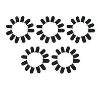 Wzxksoac Manchons de Doigt en Fibre de à 18 Broches pour les Jeux Mobiles Manches (60 PièCes SéRies)