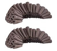 Wzxksoac Paquet de 100 éponges de Culture, Racine de Remplacement de Gousses de Démarrage de Graines, Gousses de Recharge pour Système de Culture de Jardin D'Intérieur Hydroponique