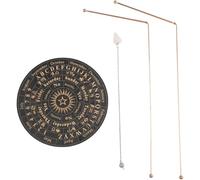 Wzxksoac Pour L'Eau pour L'Eau Divine des Tiges de Radisage Kit 2pcs Pure Cuivre Divine Tiges, Sorcière, Guérison Énergétique, Paranormal