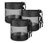 Wzxksoac Sac de Golf avec Sac à Cordon en Mesh - Ensemble de 3 Pièces avec de Rangement en Tissu en Filet