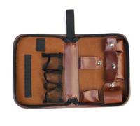 Wzxksoac Sac de Rangement pour Accessoires de Golf avec Couverture en Cuir, Cadeau de Golf pour et Femmes, Peut Contenir Un Télémètre.