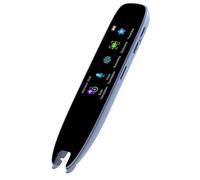 Wzxksoac Stylo de traduction en temps réel Traducteur intelligent hors ligne 112 langues Scanner de texte Bleu