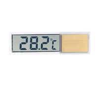 Wzxksoac Thermomètre Électronique pour Aquarium LCD Numérique pour Mesure de la Température de L'Aquarium Thermomètre Accessoires pour Aquarium Doré