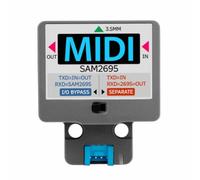 Wzxksoac Unité M5 Midi Port Série vers Unité Midi Sam2695 Interface de Traitement Audio 3.5 pour Systèmes de Reconnaissance Vocale M5 Atom AI