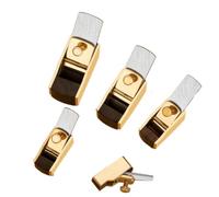 Wzxksoac Violon Brass Wrap Convexe 5PCS Lame de Coupe HSS Planeur à Fond Plat pour Guitare, Pièces D'Outils de Réparation en Travail Du Bois DIY