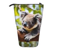 WZYCWB A Little Koala Porte-stylo rétractable imprimé adapté pour une utilisation comme simple trousse de maquillage, portefeuille, etc.