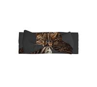 WZYCWB Bandeau à nœud léopard pour bébé (0-6 mois) - Universel pour les nouveau-nés aux tout-petits, un incontournable pour une décoration mignonne