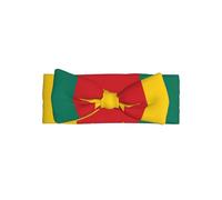 WZYCWB Bandeau de cheveux avec nœud pour enfant Motif drapeau du Cameroun 0-6 mois
