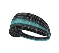 WZYCWB Bandeau de sport avec imprimé spatial Dimensional Line - Bandeau de sport - Évacuation de l'humidité