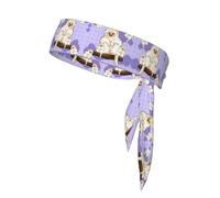 WZYCWB Bandeau de sport imprimé singe doré mignon pour homme et femme pour jouer au ballon, jogging matin, sports de plein air