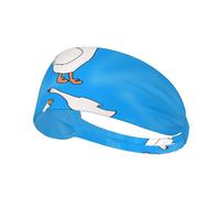 WZYCWB Bandeau de sport imprimé White Goose House - Bandeau de sport - Évacuation de l'humidité