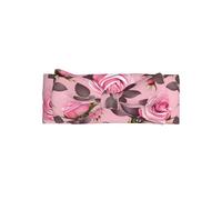 WZYCWB Bandeau élastique avec joli nœud rose pour bébé de 0 à 6 mois, cadeau très significatif