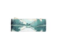 WZYCWB Bandeau élastique pour bébé avec feuilles tombées sur un lac tranquille - Accessoire pour cheveux - Convient pour les bébés de 0 à 6 mois - Cadeau très significatif