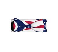WZYCWB Bandeau élastique pour bébé avec nœud de l'État de l'Ohio, convient pour les bébés de 0 à 6 mois, cadeau très significatif