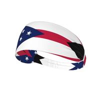 WZYCWB Bandeau élastique pour exercice, sports de plein air, fitness, yoga, course à pied, cyclisme, drapeau de l'État de l'Ohio