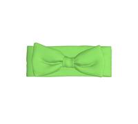 WZYCWB Bandeau élastique vert clair de couleur unie pour enfants, 0 à 6 mois, nœuds pour cheveux pour nouveau-nés, nourrissons, tout-petits